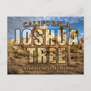 Joshua Träd nationalparkens vykort