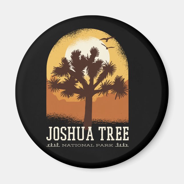 JOSHUA TRÄD PARK MAGNET (Framsidan)