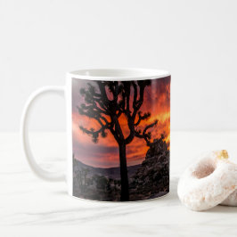Joshua Träd sunset mugg