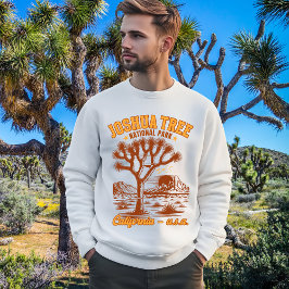 Joshua Tree California National Park Souvenir Lång Ärmad Tröja