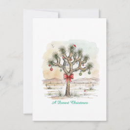 Joshua Tree Christmas Julkort