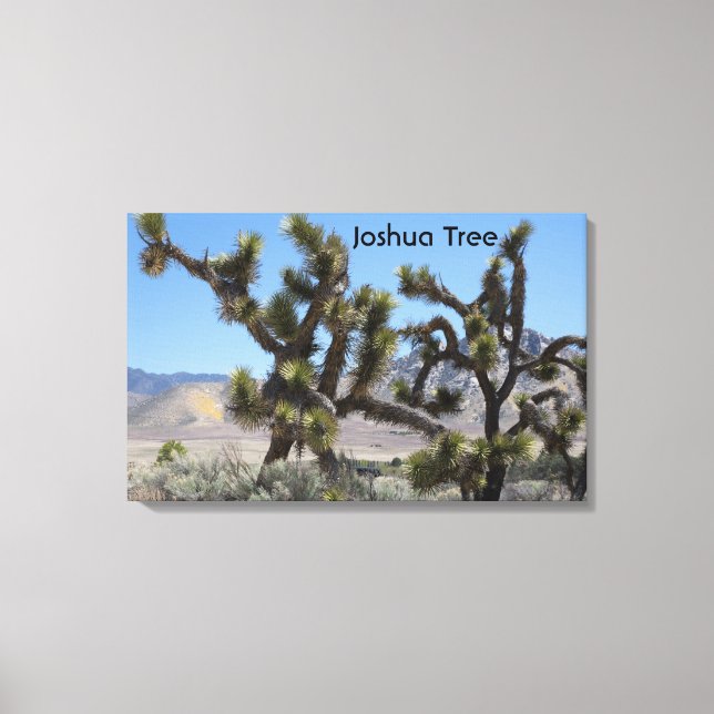 Joshua Tree i Kalifornien Canvastryck (Framsida)