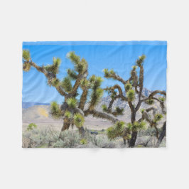 Joshua Tree i Kalifornien Fleecefilt