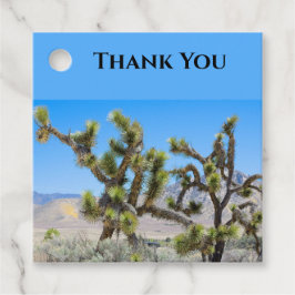 Joshua Tree i Kalifornien Gåvor Etiketter