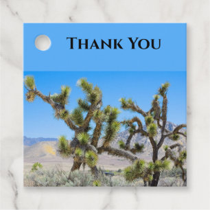 Joshua Tree i Kalifornien Gåvor Etiketter
