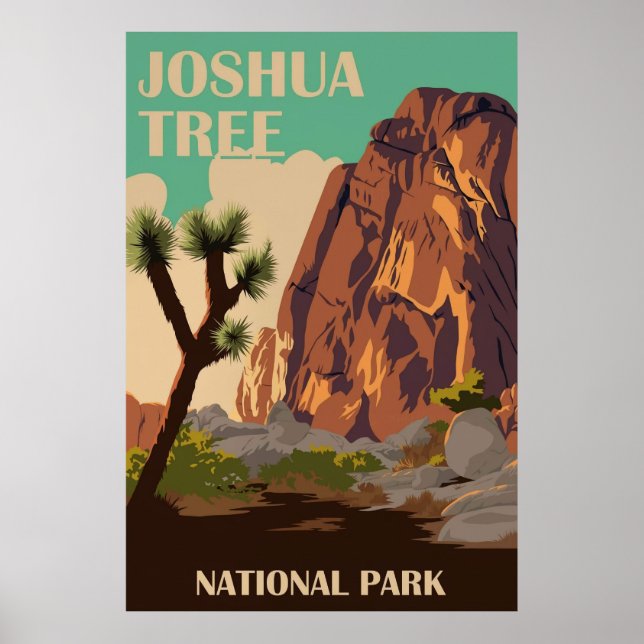 Joshua Tree I Poster (Framsidan)