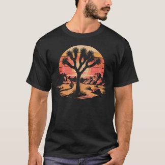 Joshua Tree Kalifornien Natur Vandring Berg T Shirt