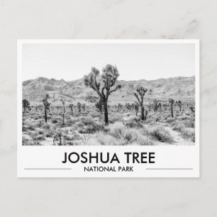 Joshua Tree National Park brevpapper med foton Vykort