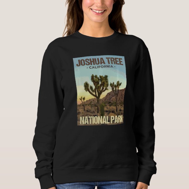 Joshua Tree National Park California Poster T Shirt (Framsida)