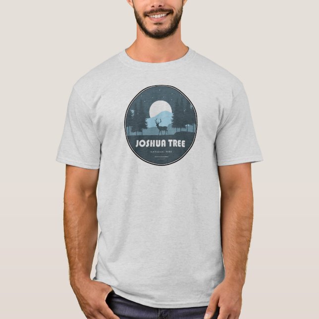 Joshua Tree National Park Deer T Shirt (Framsida)