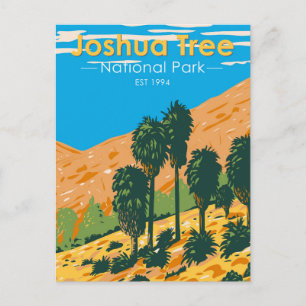 Joshua Tree National Park Fortynine Palms Oasis Vykort
