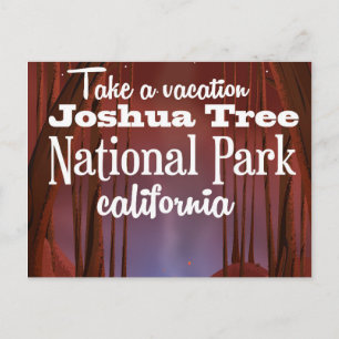 Joshua Tree National Park, Kalifornien resa Vykort