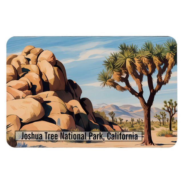 Joshua Tree National Park - Magnet (Horisontell)