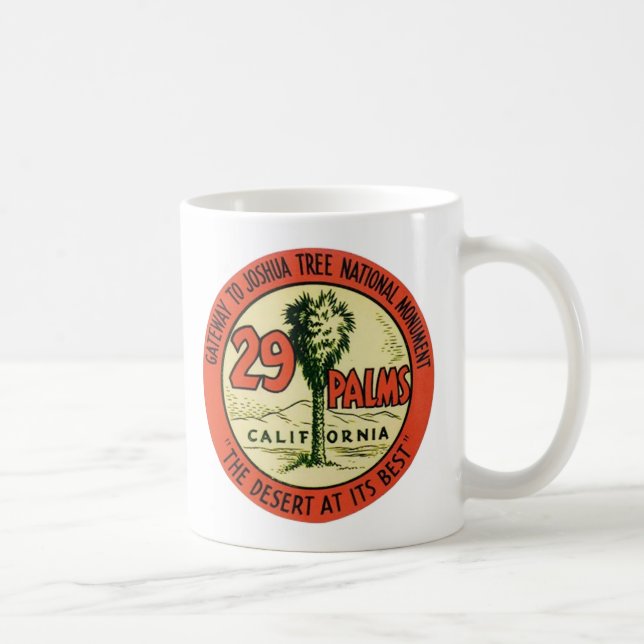 Joshua Tree National Park-mugg Kaffemugg (Höger)
