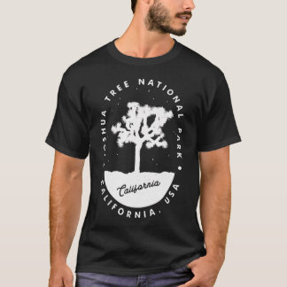 Joshua Tree National Park Natt Retro T Shirt
