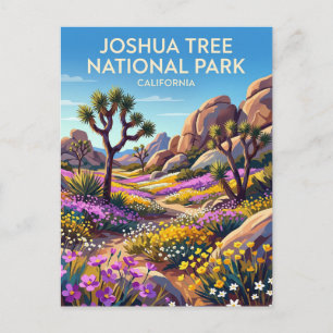 Joshua Tree nationalpark Kalifornien Vykort