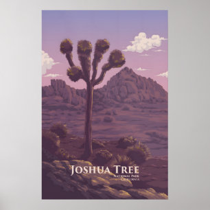 Joshua Tree nationalpark - Resaffisch Poster