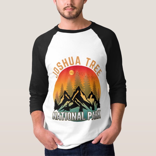 Joshua Tree nationalpark T Shirt (Framsida)