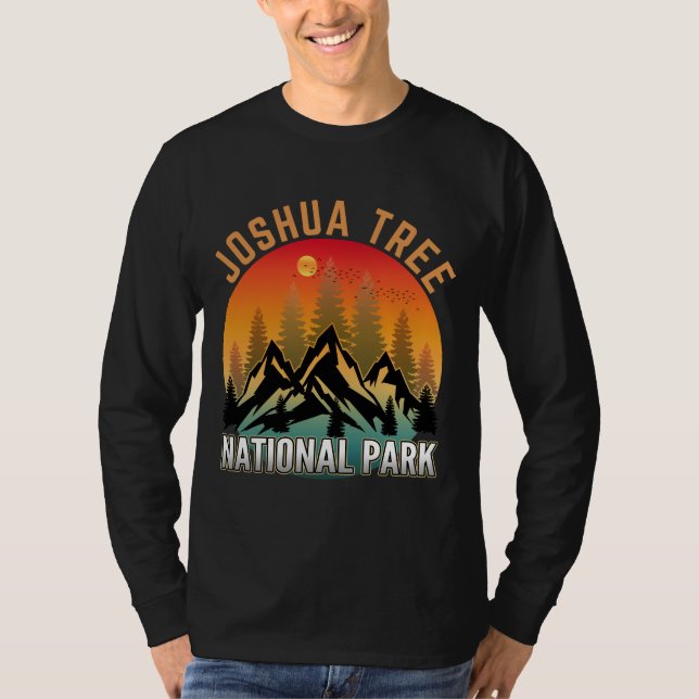 Joshua Tree nationalpark T Shirt (Framsida)