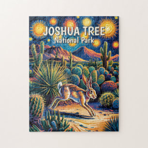Joshua Tree Ökenvilda Kanin Färgrik Pussel