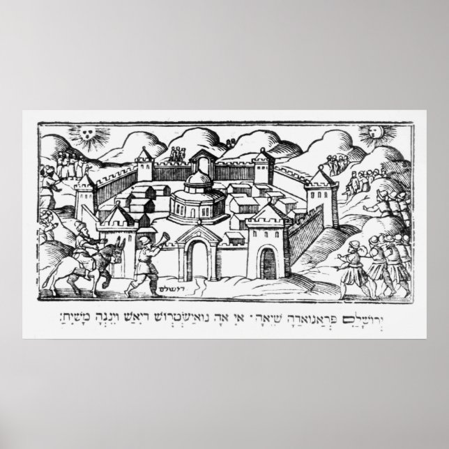 Joshua vid Jerichos väggar Poster (Framsidan)