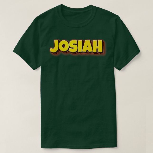 Josiah T Shirt (Design framsida)