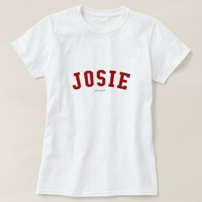 Josie Tee Shirt (Design framsida)