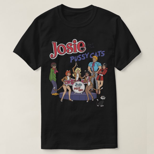 Josie The Pussycats Classic T Shirt (Design framsida)