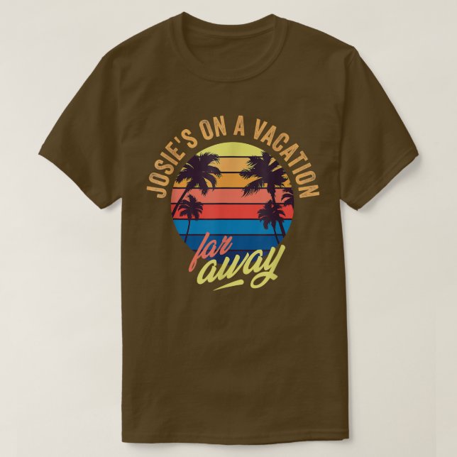 Josies on a Vacation Långväga -163 T Shirt (Design framsida)