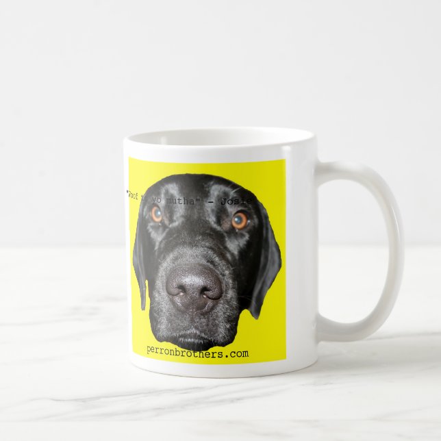 josieyellow "Woof till yomuthaen" - Josie, perron… Kaffemugg (Höger)
