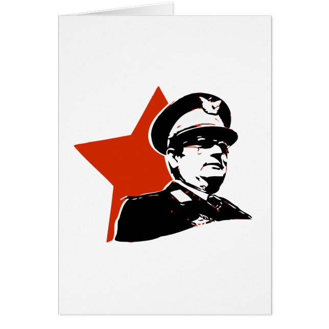 Josip Broz Tito Jugoslavi ja Hälsningskort (Framsidan)