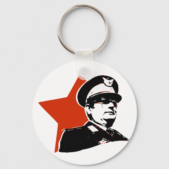 Josip Broz Tito Jugoslavien Nyckelring (Framsida)