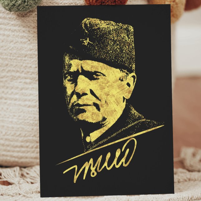 Josip Broz Tito Jugoslaviens president Kort (Skapare uppladdad)