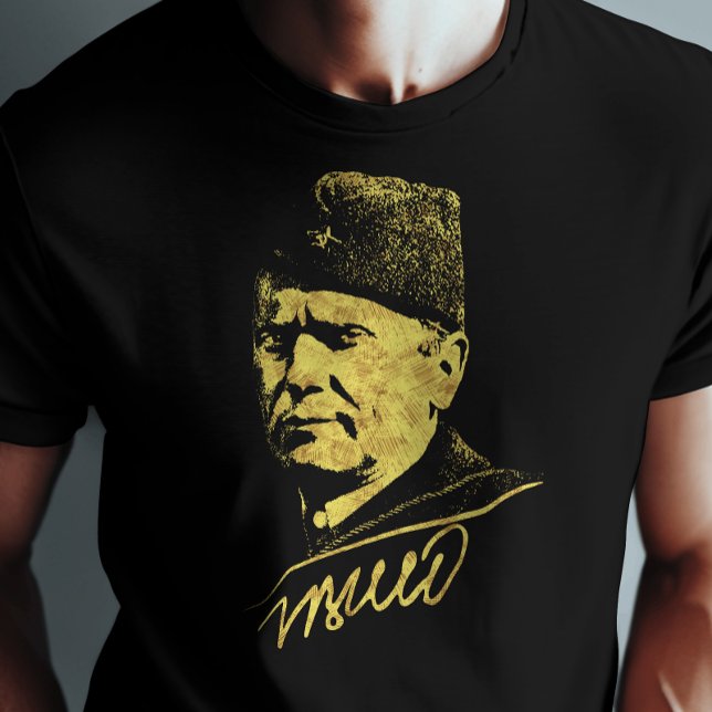 Josip Broz Tito Jugoslaviens president T Shirt (Josip Broz Tito T-Shirt)