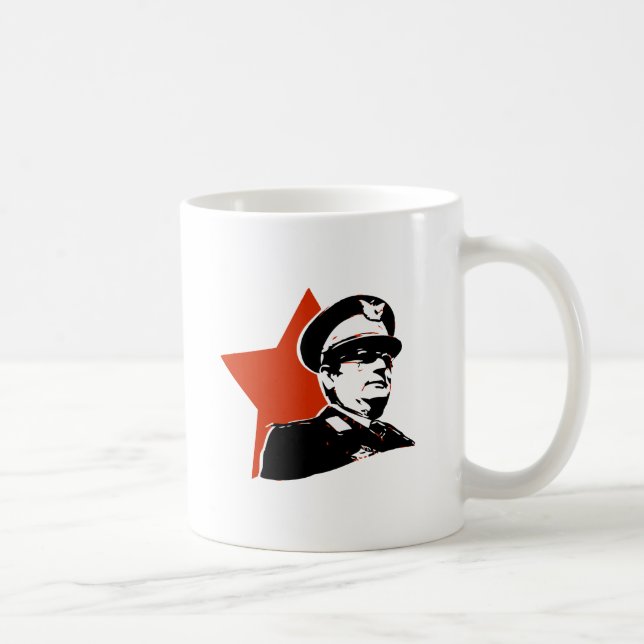 Josip Broz Tito Jugoslavija Kaffemugg (Höger)