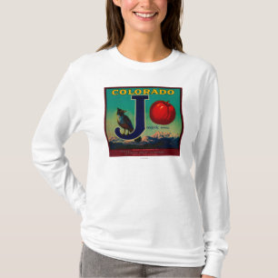 Joslyn Apple lådaetikett T-shirt