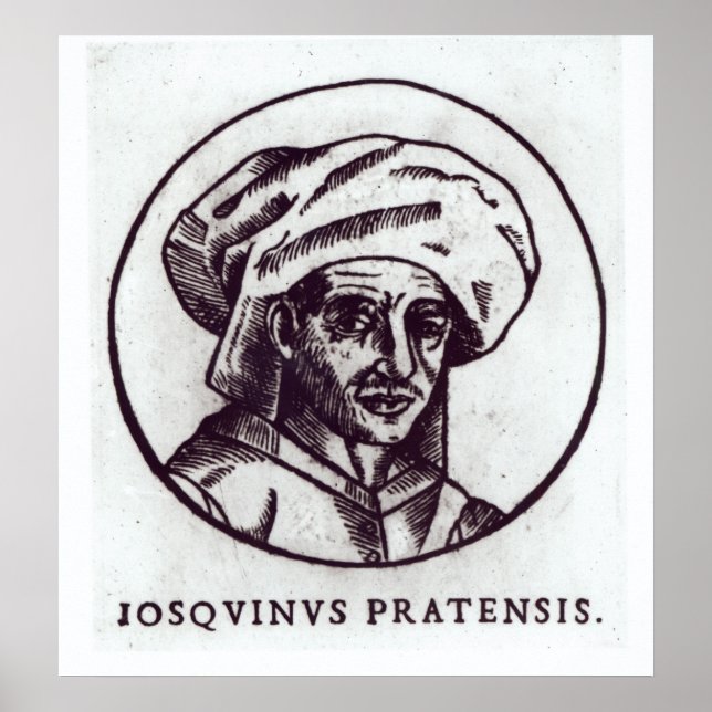 Josquin des Pres Poster (Framsidan)