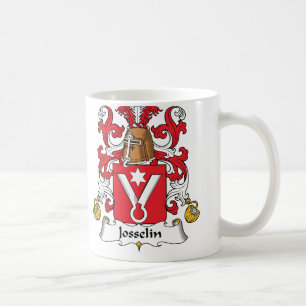 Josselin familjvapensköld kaffemugg