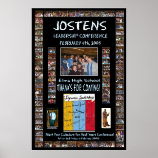 Jostens NW-ledarskapskonferens Poster