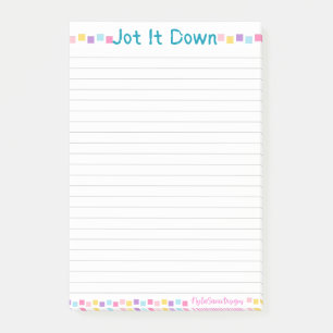 Jot ner det, Anteckningsblock Post-it Block