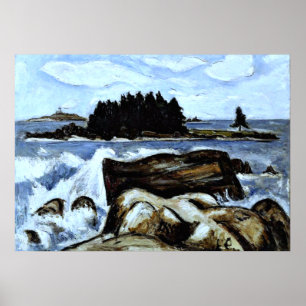 Jotham's Island (numera Fox), utanför Indiska punk Poster