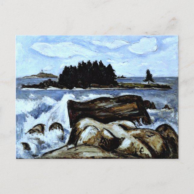 Jotham's Island (numera Fox), utanför Indiska punk Vykort (Framsida)