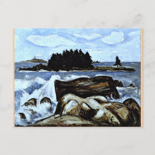 Jotham's Island (numera Fox), utanför Indiska punk Vykort (Framsida)