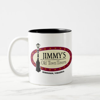 JOTT Logotyp MEDIUMwhiteletter Two-Tone Coffee Mug Två-Tonad Mugg
