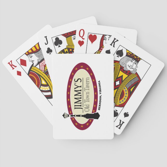 JOTT-uppspelningskort Casinokort (Baksidan)