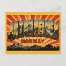 Jotunheimen Norge Nationalpark