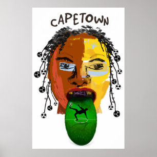 Jou Morsa Se Football Soccer Poster - av Marcia