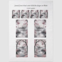 Journal Covers Mount Fuji Cherry Blossom Coasters 