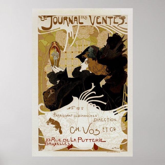 Journal des Ventes Poster (Framsidan)