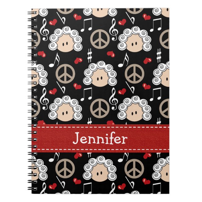 Journal för anteckningsbok för spiral för (Framsidan)